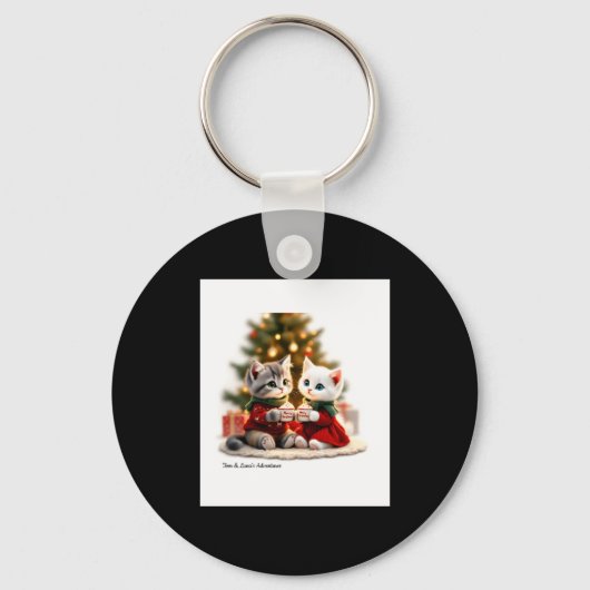 Porte-clés Tom Luna Cozy Christmas Cocoa  (Recto)