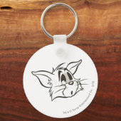 Porte-clés Tom Sleepy Chat (Recto)