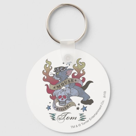 Porte-clés Tom Souris Tueur Tatouage 2 (Recto)