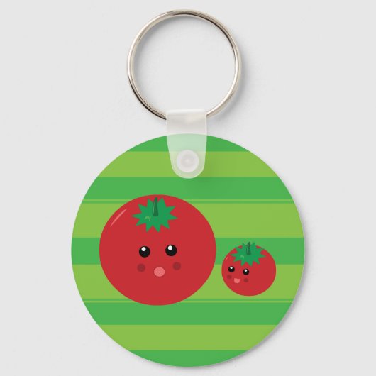Porte-clés Tomate mûre (Recto)