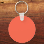 Porte-clés Tomate Rouge FF6347 Couleur avec Ajouter votre nom (Verso)