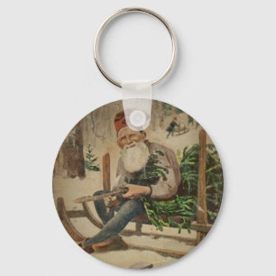 Porte-clés Tomte ajuste l'arbre