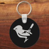 Porte-clés Tomtit MIROMIRO Nouvelle-Zélande /Aotearoa (Recto)