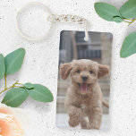 Porte-clés Ton chien | 2 Photo Télécharger Cute Pet Picture<br><div class="desc">Personnalisez votre propre modèle pour inclure 2 de vos photos préférées de chien, chat, animaux de compagnie, bébé, enfants, famille ou amis! Un modèle facile à personnaliser pour créer votre propre design avec vos images. Le cadeau parfait pour un être cher ! Les images affichées sont à des fins d'illustration...</div>