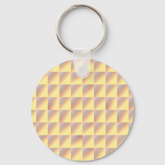 Porte-clés Tone-on-tone Squares. (Recto)