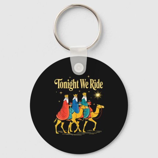 Porte-clés Tonight We Ride Christmas, 3 Wise Men, Christian C (Recto)