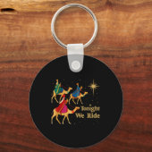 Porte-clés Tonight We Ride Christmas 3 Wise Men Christian Chr (Recto)