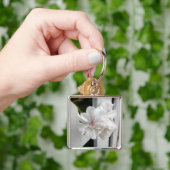 Porte-clés tons blancs (main)