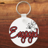 Porte-clés ToonDoveRougeEngagé (Recto)