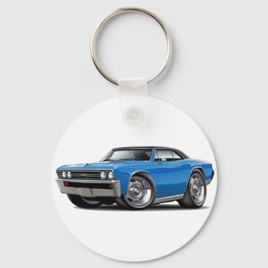 Porte-clés Top bleu noir Chevelle 1967 (Recto)