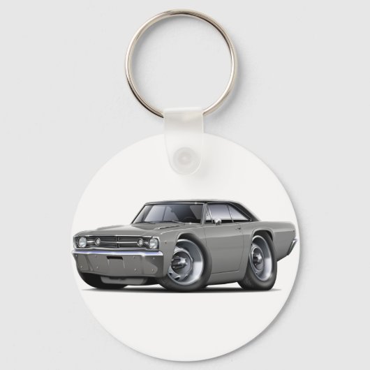 Porte-clés Top Car Gris-Noir 1968 (Recto)
