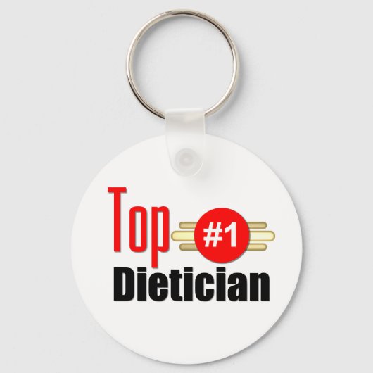 Porte-clés Top diététicien (Recto)