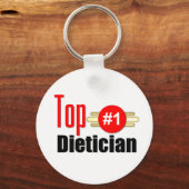 Porte-clés Top diététicien (Recto)