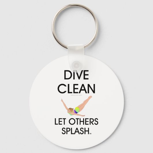 Porte-clés TOP Dive Clean (Recto)