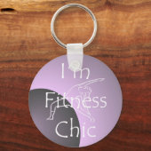 Porte-clés TOP Fitness Chic (Recto)