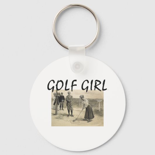 Porte-clés TOP Golf Girl (Recto)