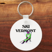 Porte-clés TOP Ski Vermont (Recto)