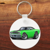 Porte-clés Top vert-noir 1970 (Recto)