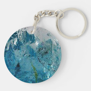Porte-clés Topaz bleu