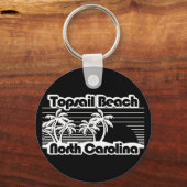 Porte-clés Topsail Beach Caroline du Nord (Recto)