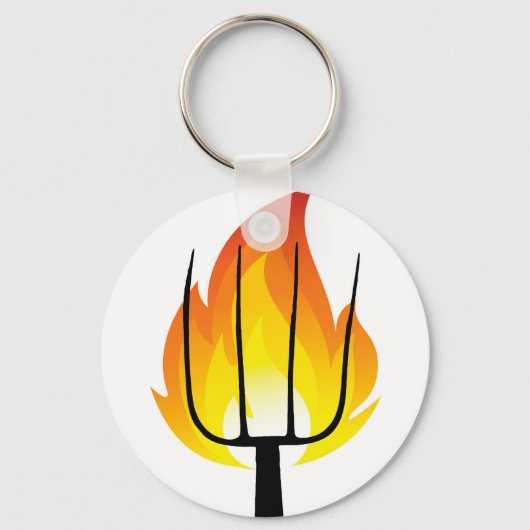 Porte-clés Torche et fourche (Recto)