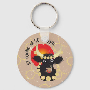 Porte-clés Toro 21 aprile al 20 maggio Portachiavi