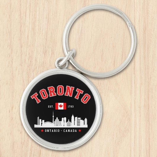 Porte-clés Toronto Cityscape, Canada