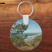Porte-clés Torrey Pine and California Coastline Landscape (Recto)