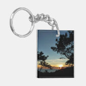 Porte-clés Torrey Pine Sunset III Paysage californien (Devant gauche)