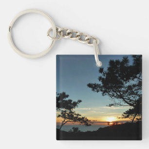 Porte-clés Torrey Pine Sunset III Paysage californien