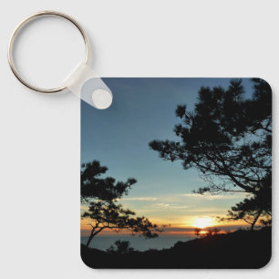 Porte-clés Torrey Pine Sunset III Paysage californien