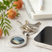 Porte-clés Torrey Pine Sunset III Paysage californien (Côté )