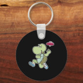 Porte-clés tortue à la frisbee (Recto)