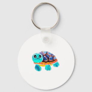 Porte-clés Tortue à peinture caustique Copier
