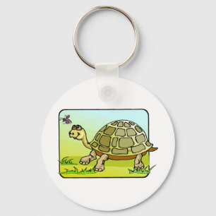 Porte-clés Tortue attentive