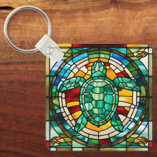 Porte-clés Tortue de mer (Recto)