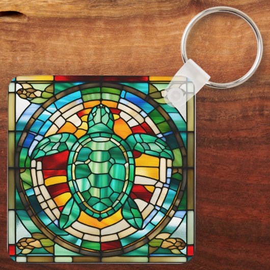 Porte-clés Tortue de mer (Verso)