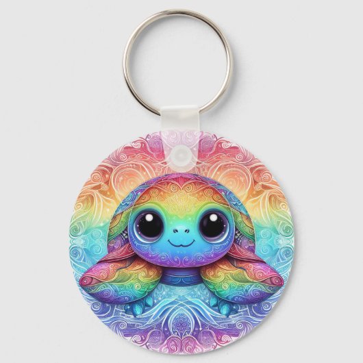 Porte-clés tortue de mer bébé (Recto)