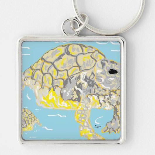 Porte-clés Tortue de mer porte - clé (Devant)