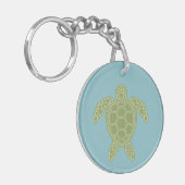 Porte-clés Tortue de mer verte (Devant gauche)
