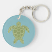 Porte-clés Tortue de mer verte (Dos)