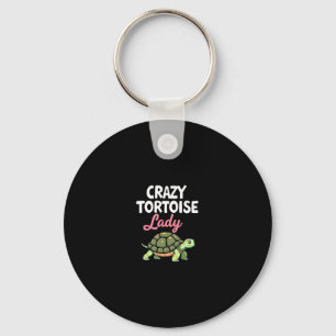 Porte-clés Tortue folle Lady Tortoises Maman Tortue féminine 