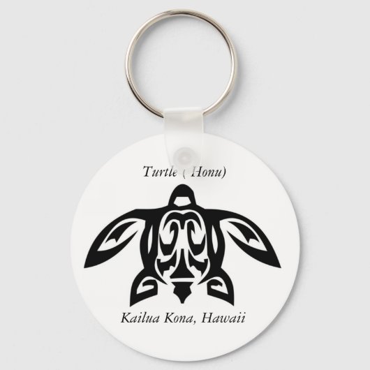 Porte-clés Tortue Honu. (Recto)
