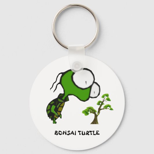 Porte-clés Tortue Keychain de bonsaïs (Recto)