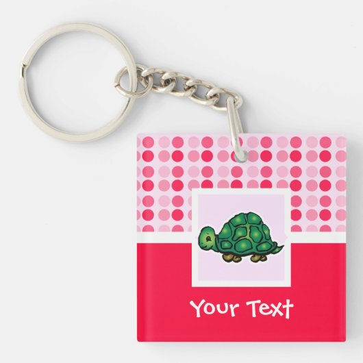 Porte-clés Tortue mignonne (Devant)