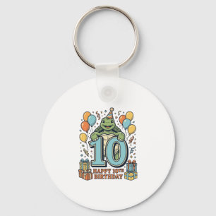 Porte-clés Tortue mignonne Conception de fête vintage pour 10
