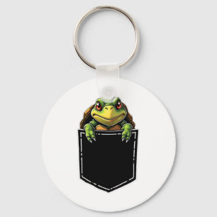 Porte-clés Tortue Mignonne Dans La Poche Drôle Halloween tenu