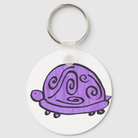 Porte-clés Tortue pourpre (Recto)