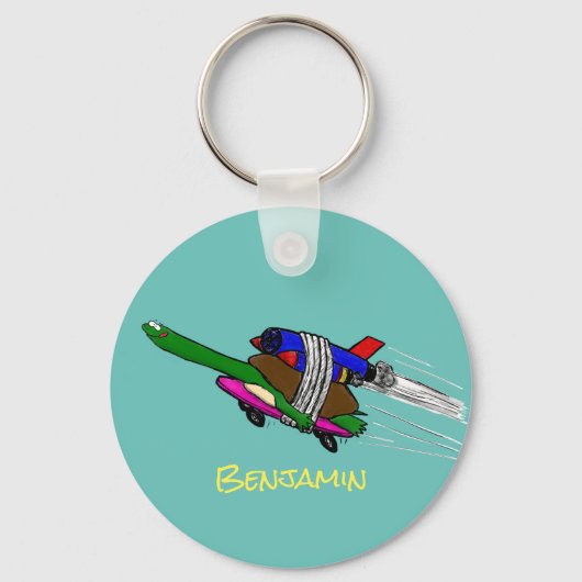 Porte-clés Tortue volante (Recto)