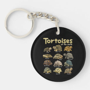 Porte-clés Tortues Animaux du Monde Reptile Mignon Tortue